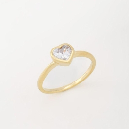 ANEL CORAÇÃO ZIRCÔNIA