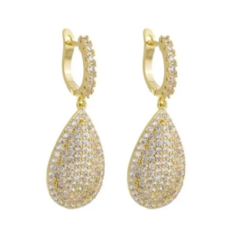 BRINCO FESTA GOTA ZIRCÔNIAS