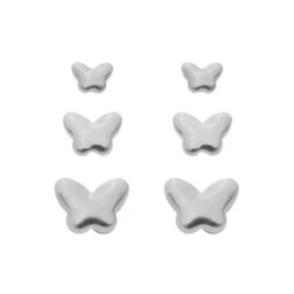 TRIO BORBOLETAS LISAS