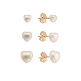 TRIO CORAÇÕES PÉROLAS