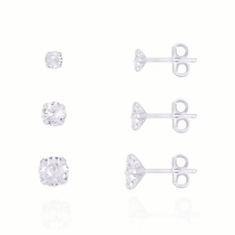 TRIO PONTO DE LUZ ZIRCÔNIAS