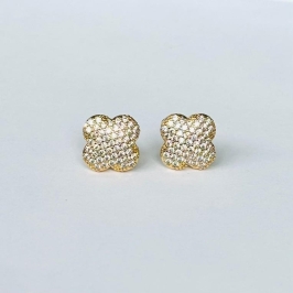 BRINCO TREVO ZIRCÔNIAS