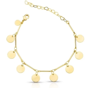 PULSEIRA MEDALHAS LISAS