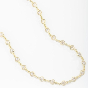 CHOKER CORAÇÕES CRISTAIS