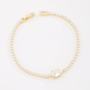 PULSEIRA RIVIERA ZIRCÔNIA OVAL