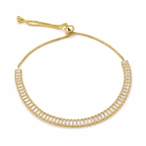 PULSEIRA ZIRCÔNIAS BAGUETES