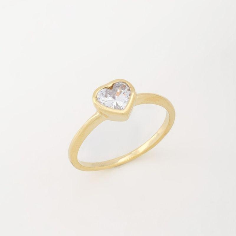 ANEL CORAÇÃO ZIRCÔNIA