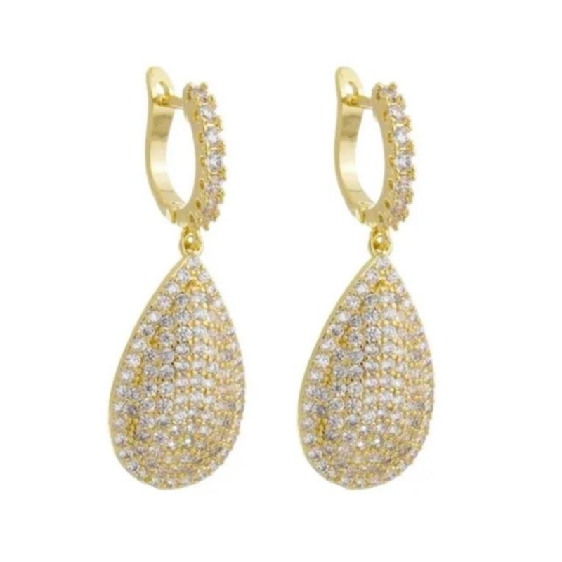 BRINCO FESTA GOTA ZIRCÔNIAS