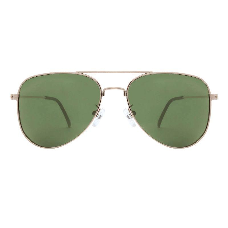 ÓCULOS DE SOL AVIADOR CLÁSSICO VERDE