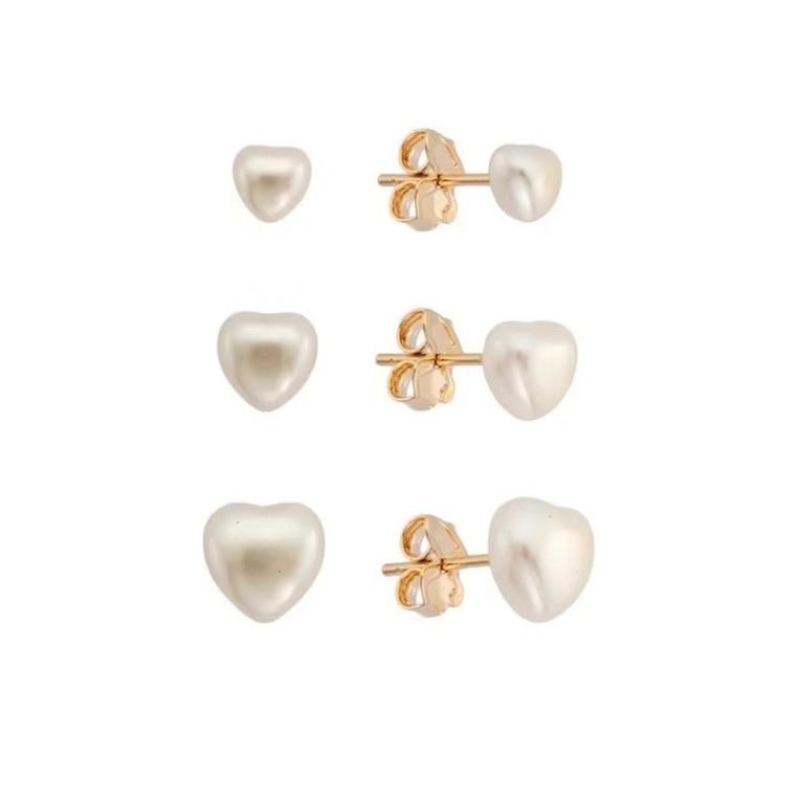 TRIO CORAÇÕES PÉROLAS