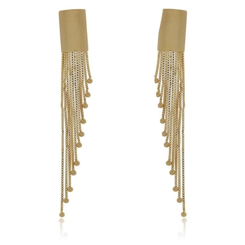 BRINCO FRANJA BASE RETANGULAR E BOLINHAS