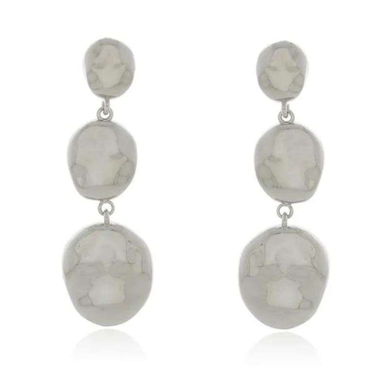 BRINCO PENDURADO OVAL ORGÂNICO