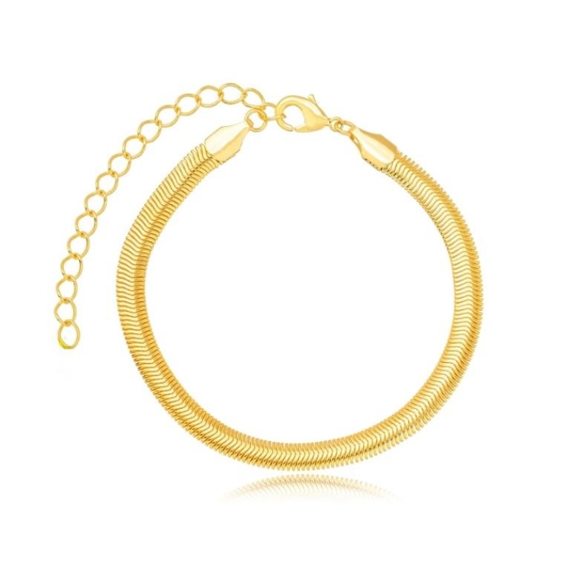 PULSEIRA MALHA ROLIÇA 4 MM