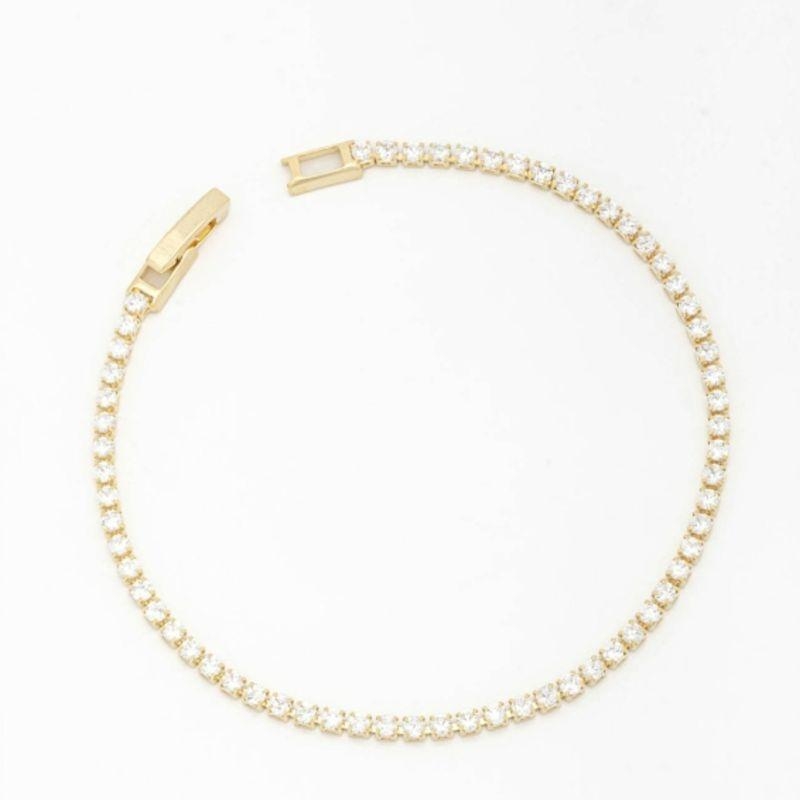 PULSEIRA RIVIERA ZIRCÔNIAS FECHO GAVETA