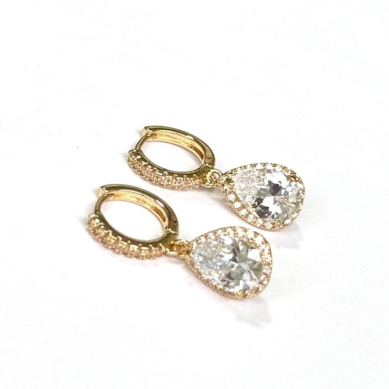 ARGOLA GOTA ZIRCÔNIAS