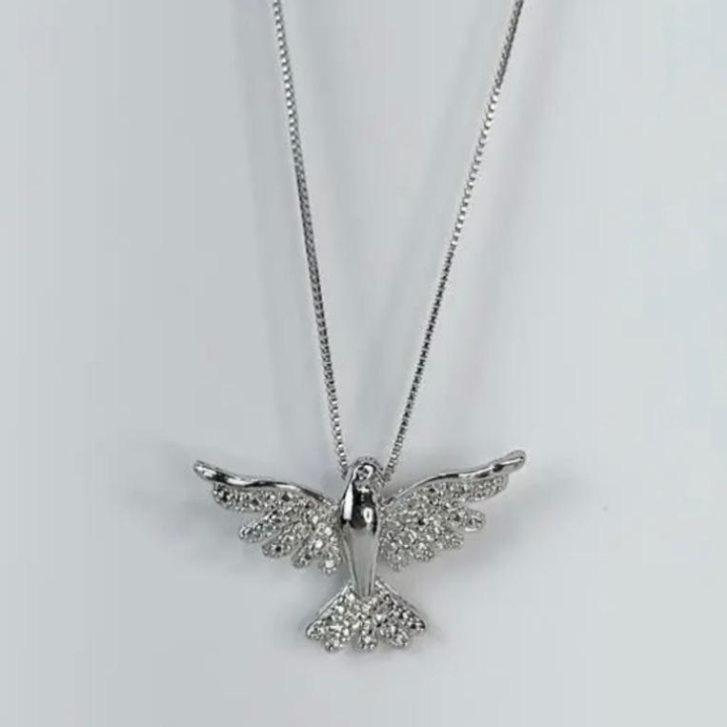 COLAR ESPÍRITO SANYO ZIRCÔNIAS