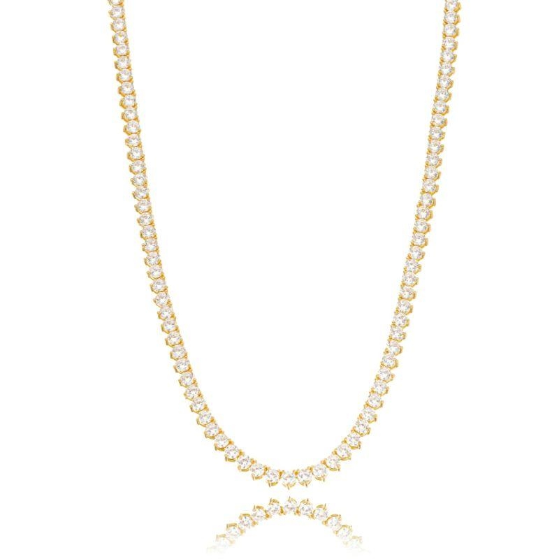 COLAR RIVIERA 3 PONTAS - 4 MM