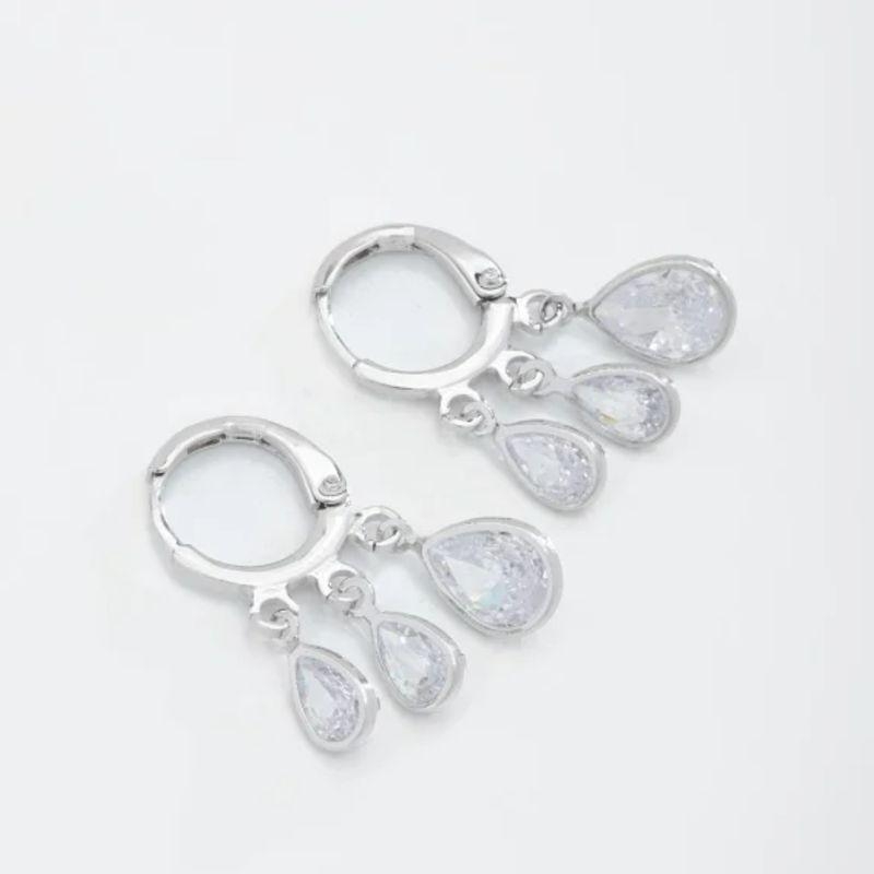 ARGOLINHA 3 GOTINHAS CRISTAIS