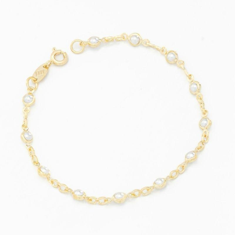 PULSEIRA INFANTIL PÉROLAS