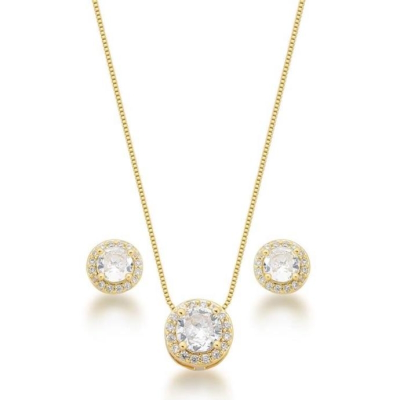 CONJUNTO REDONDO ZIRCÔNIAS