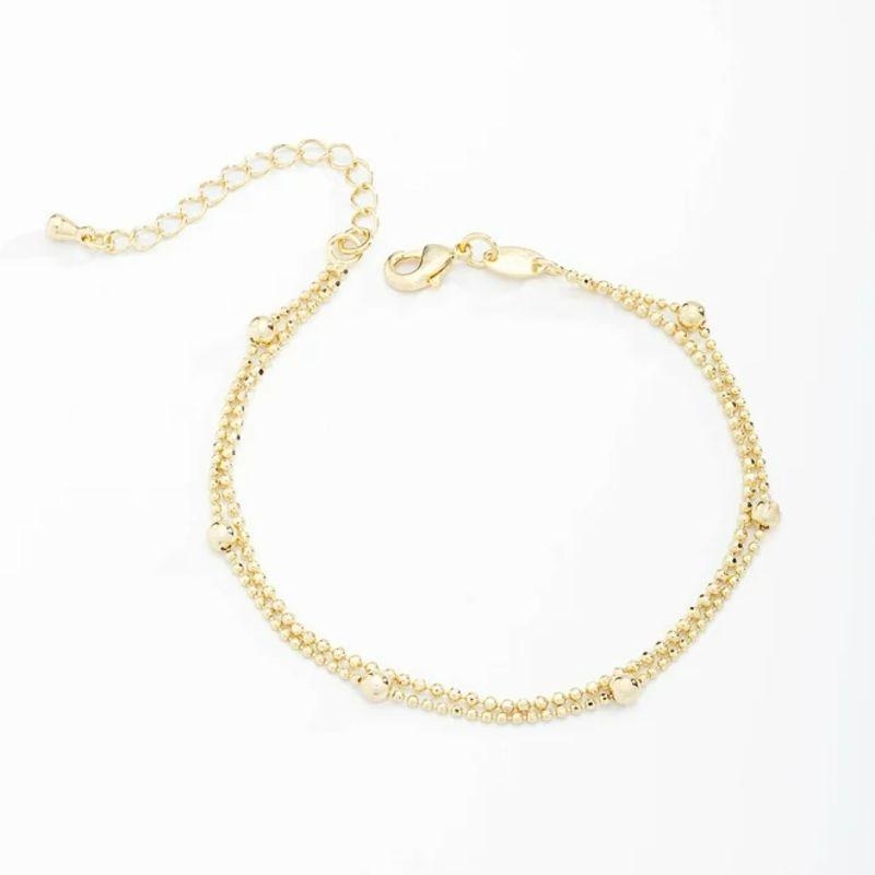 PULSEIRA DUPLA BOLINHAS