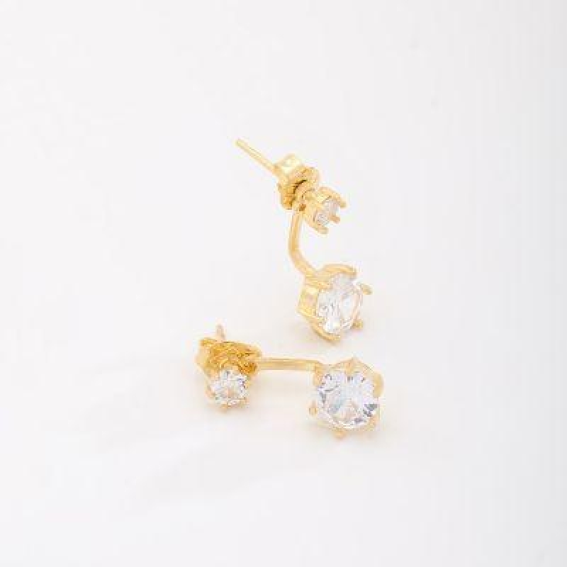 EAR JACKET ZIRCÔNIAS