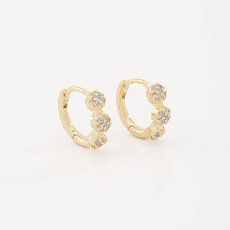 ARGOLINHA COM DETALHES EM ZIRCÔNIAS