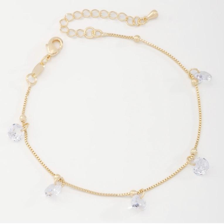 PULSEIRA PINGENTES PONTO DE LUZ