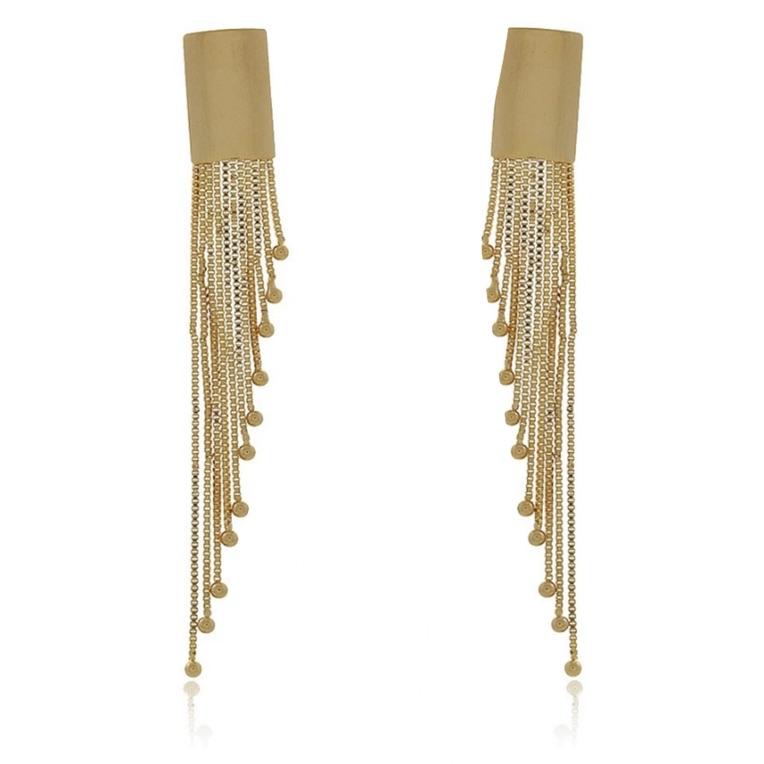 BRINCO FRANJA BASE RETANGULAR E BOLINHAS