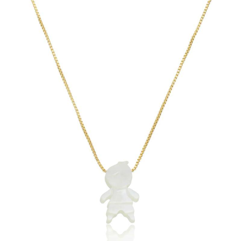 COLAR MENINO MADREPÉROLA