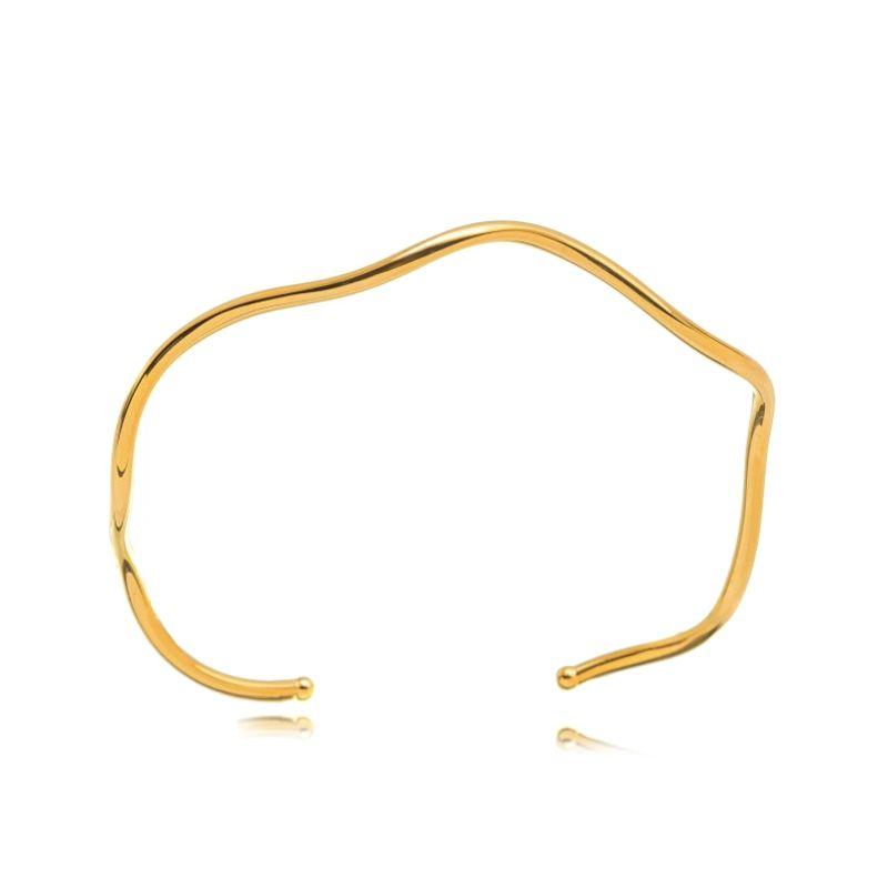 BRACELETE ONDULADO LISO