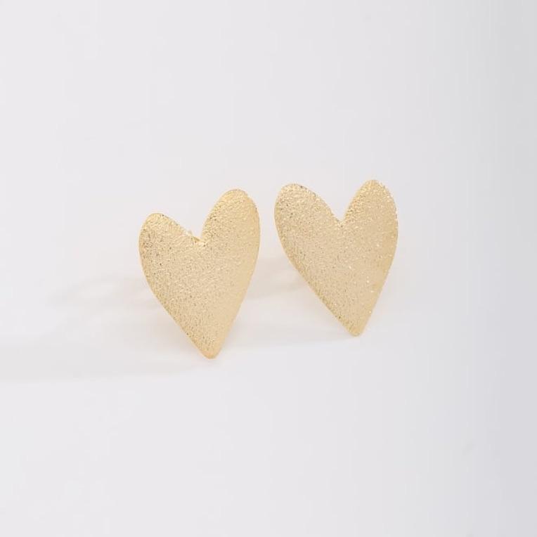 BRINCO CORAÇÃO TEXTURIZADO