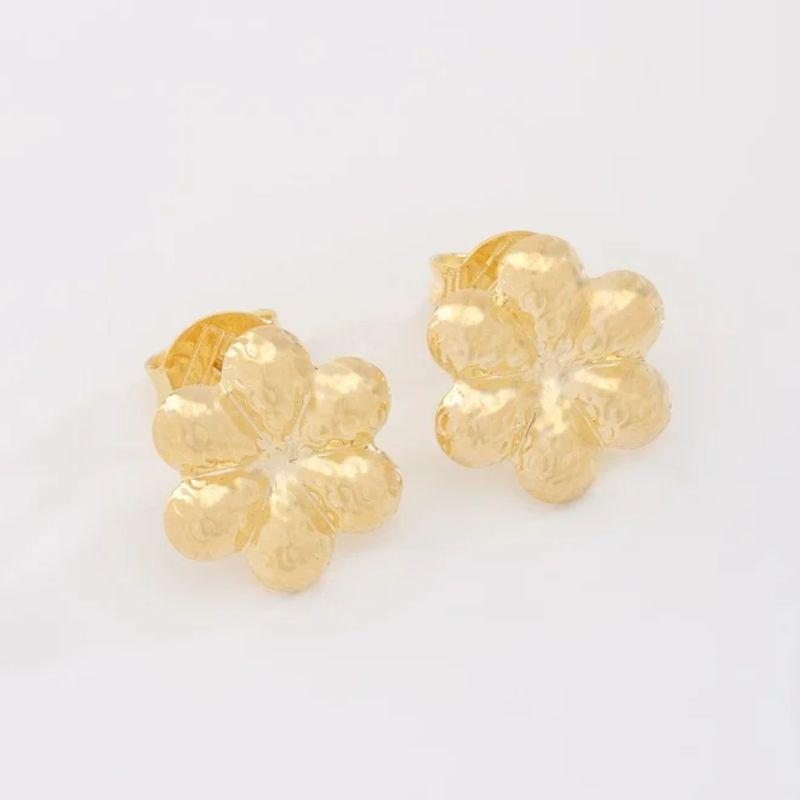 BRINCO  FLOR TEXTURIZADA