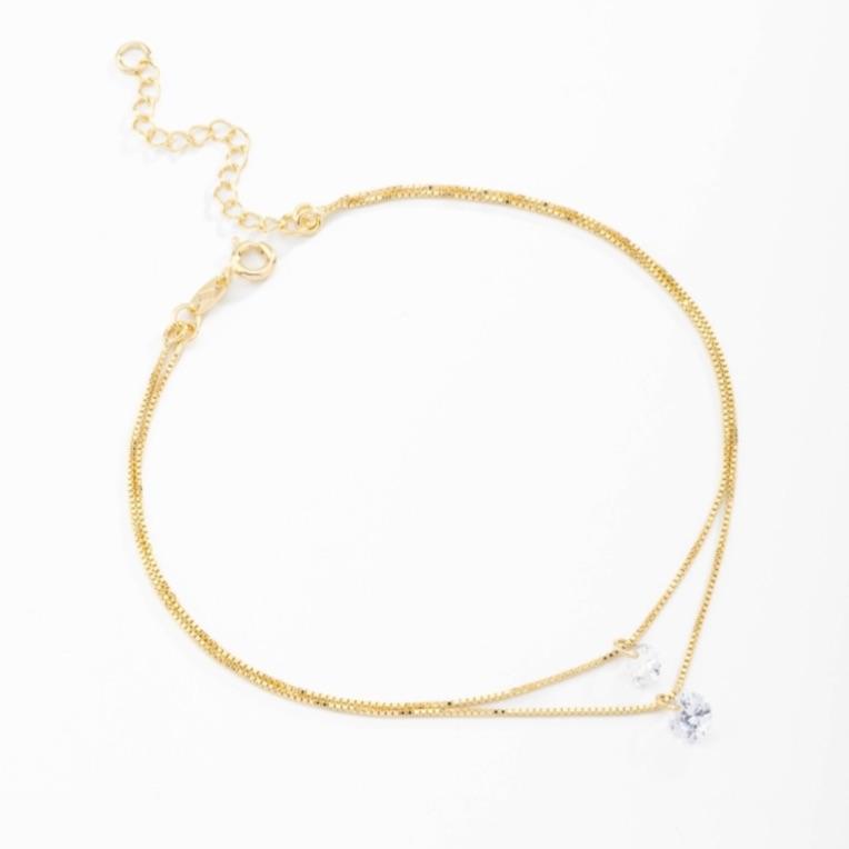 TORNOZELEIRA PONTO DE LUZ DUPLA