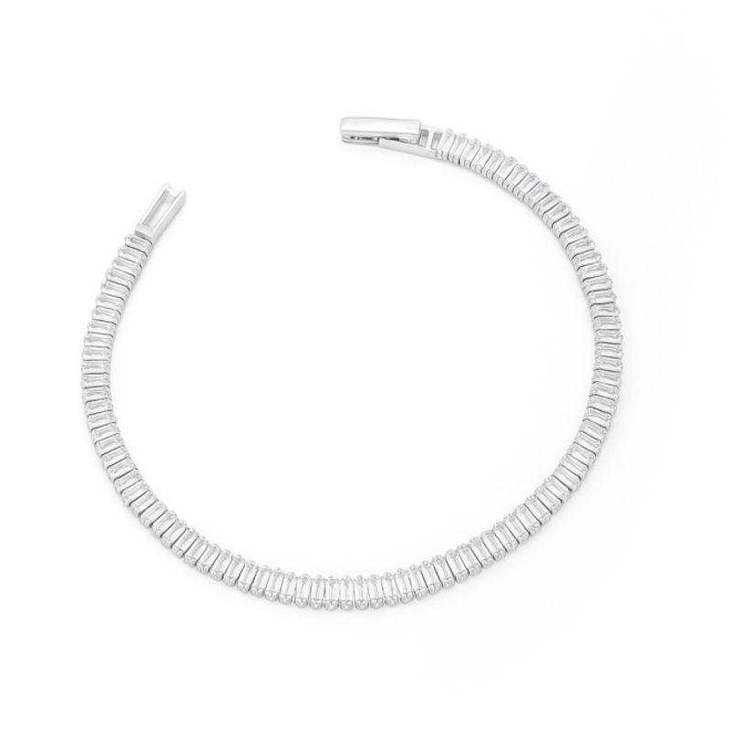 PULSEIRA RIVIERA ZIRCÔNIAS BAGUETE