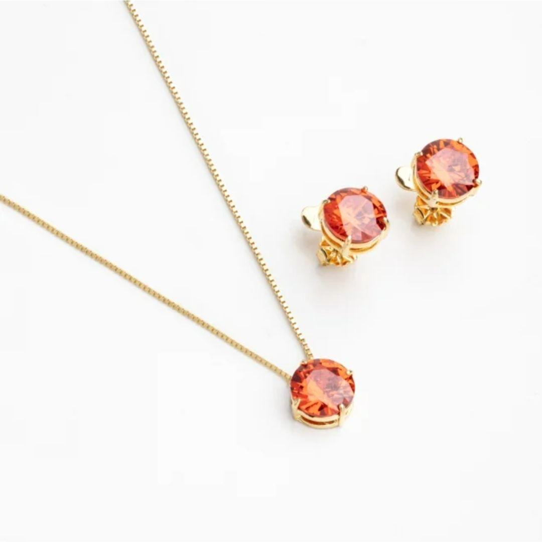 CONJUNTO REDONDO ZIRCÔNIAS APEROL